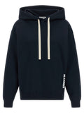 Jil Sander Blue Cotton Sweatshirt