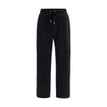 Dolce & Gabbana Black Cotton Joggers (Workout Pants)