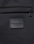 Dolce & Gabbana Black Drawstring Viscose Jogger Men Sweatpants Pants