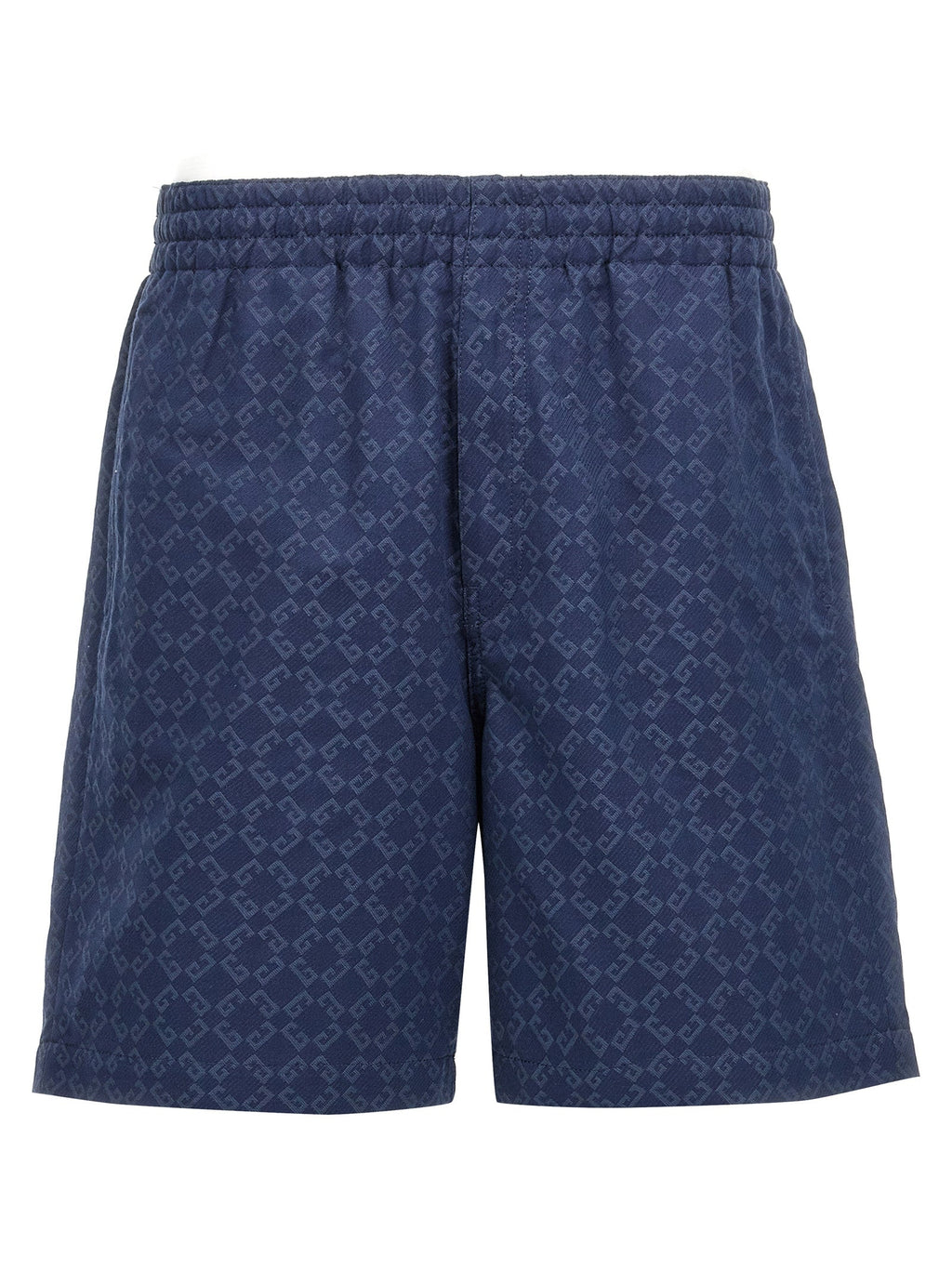 Givenchy Blue Cotton Bermuda Shorts