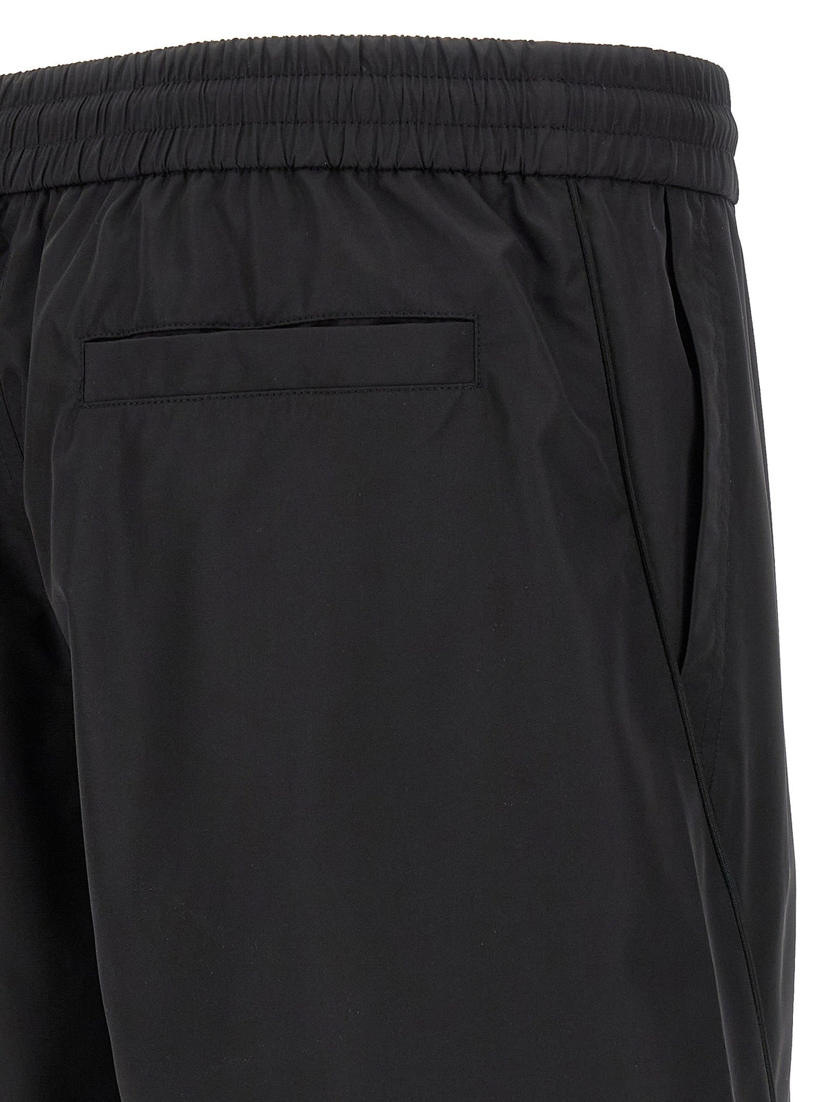Givenchy Black Polyester Bermuda Shorts