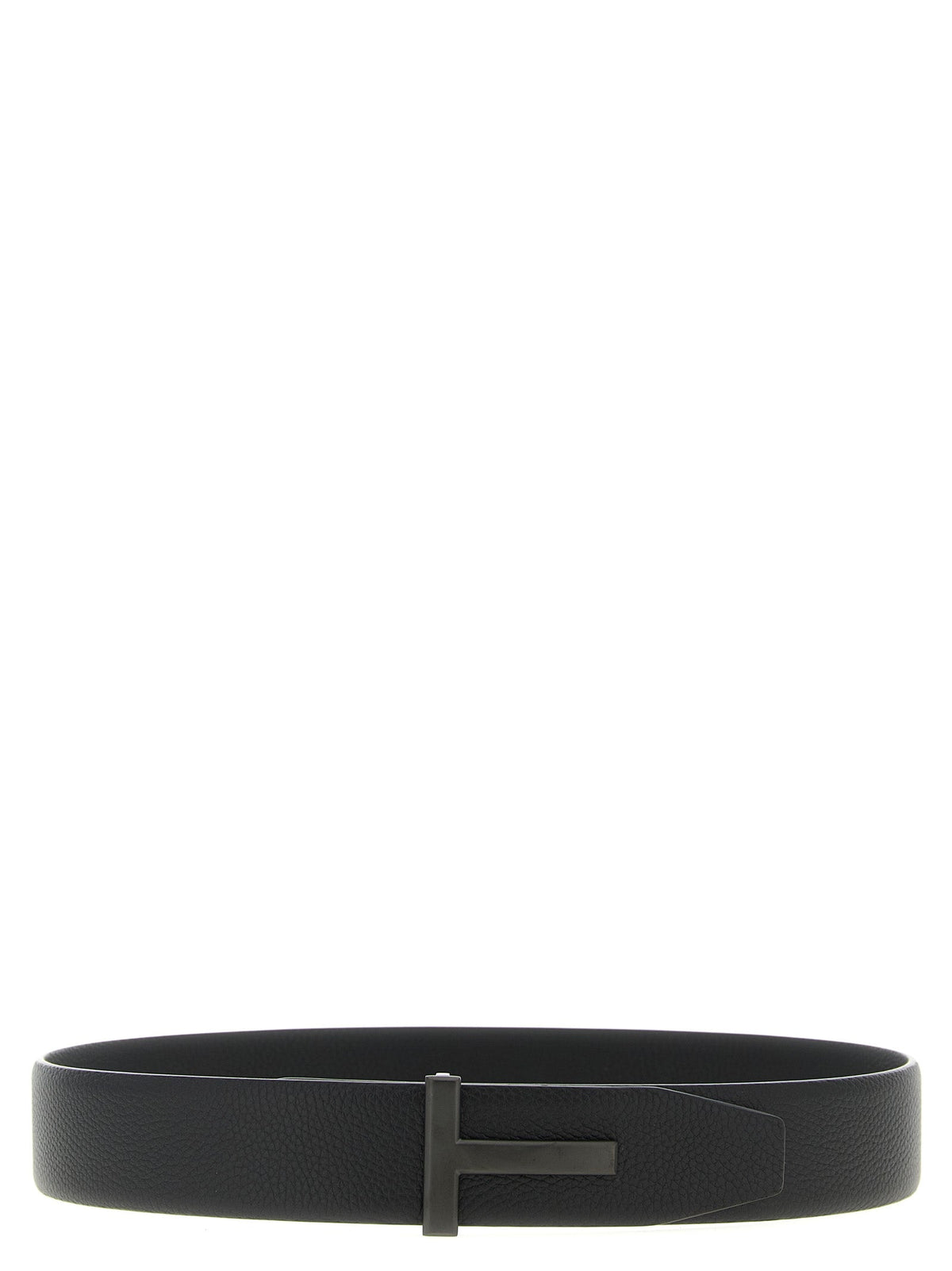 Tom Ford Black Calfskin Belt
