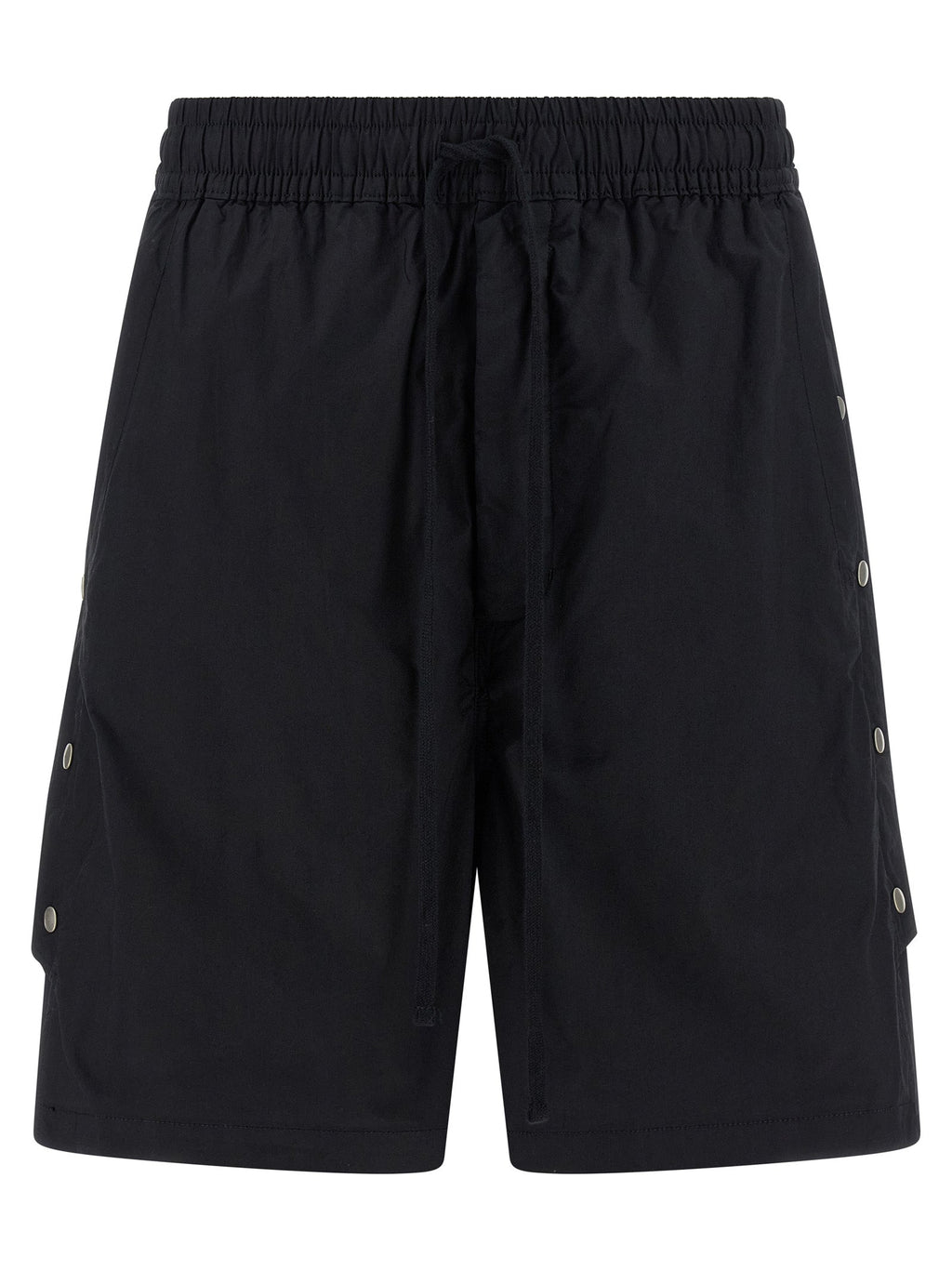 Thom Krom Black Cotton Bermuda Shorts