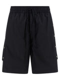 Thom Krom Black Cotton Bermuda Shorts