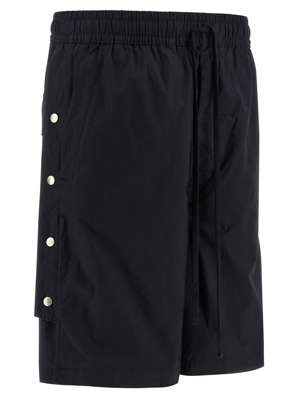 Thom Krom Black Cotton Bermuda Shorts