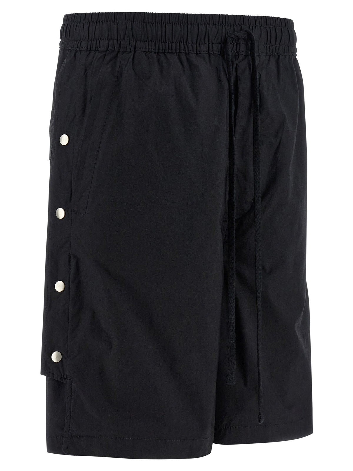 Thom Krom Black Cotton Bermuda Shorts