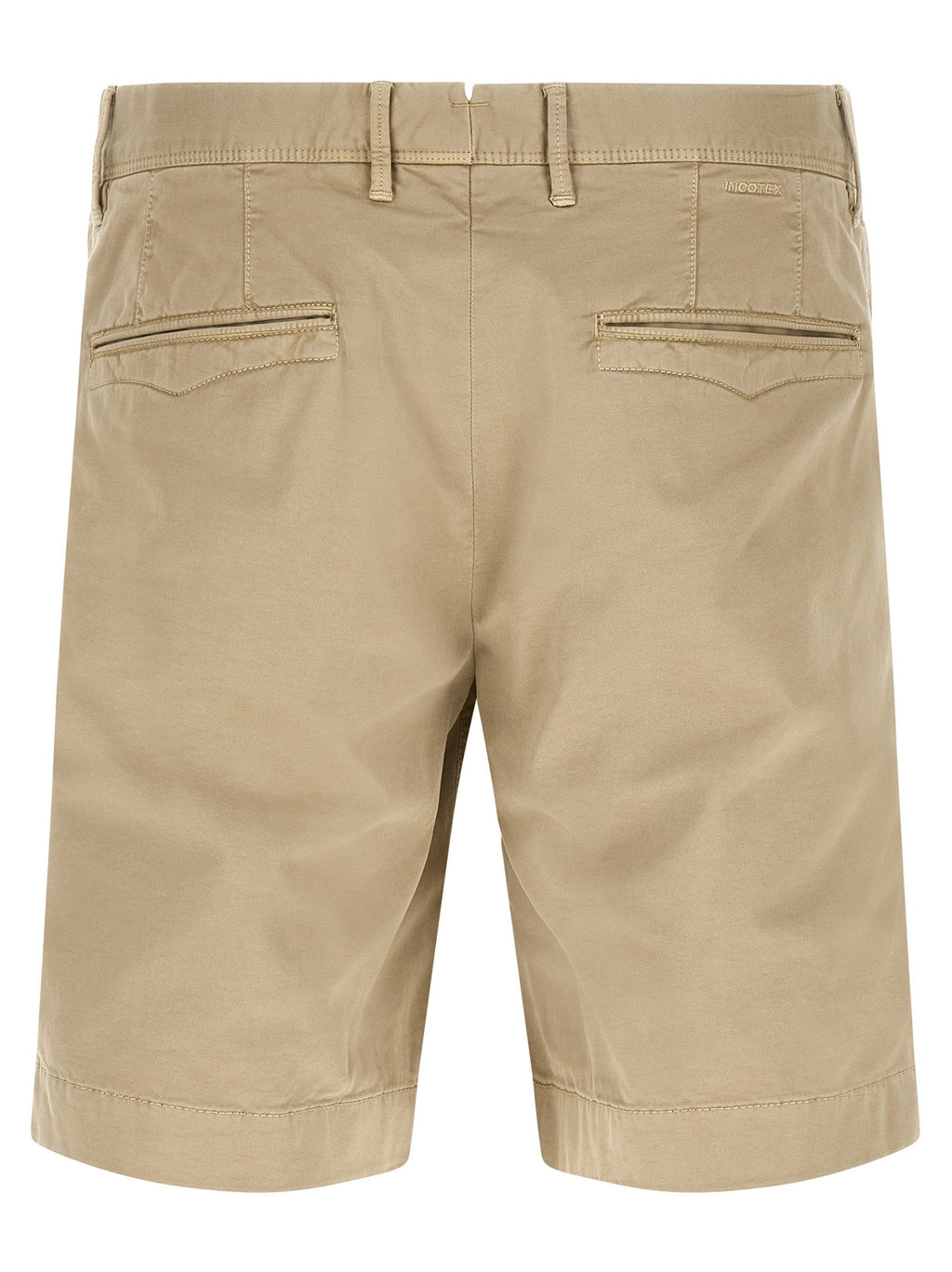 Incotex Beige Cotton Bermuda Shorts