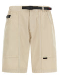 Gramicci Beige Cotton Bermuda Shorts