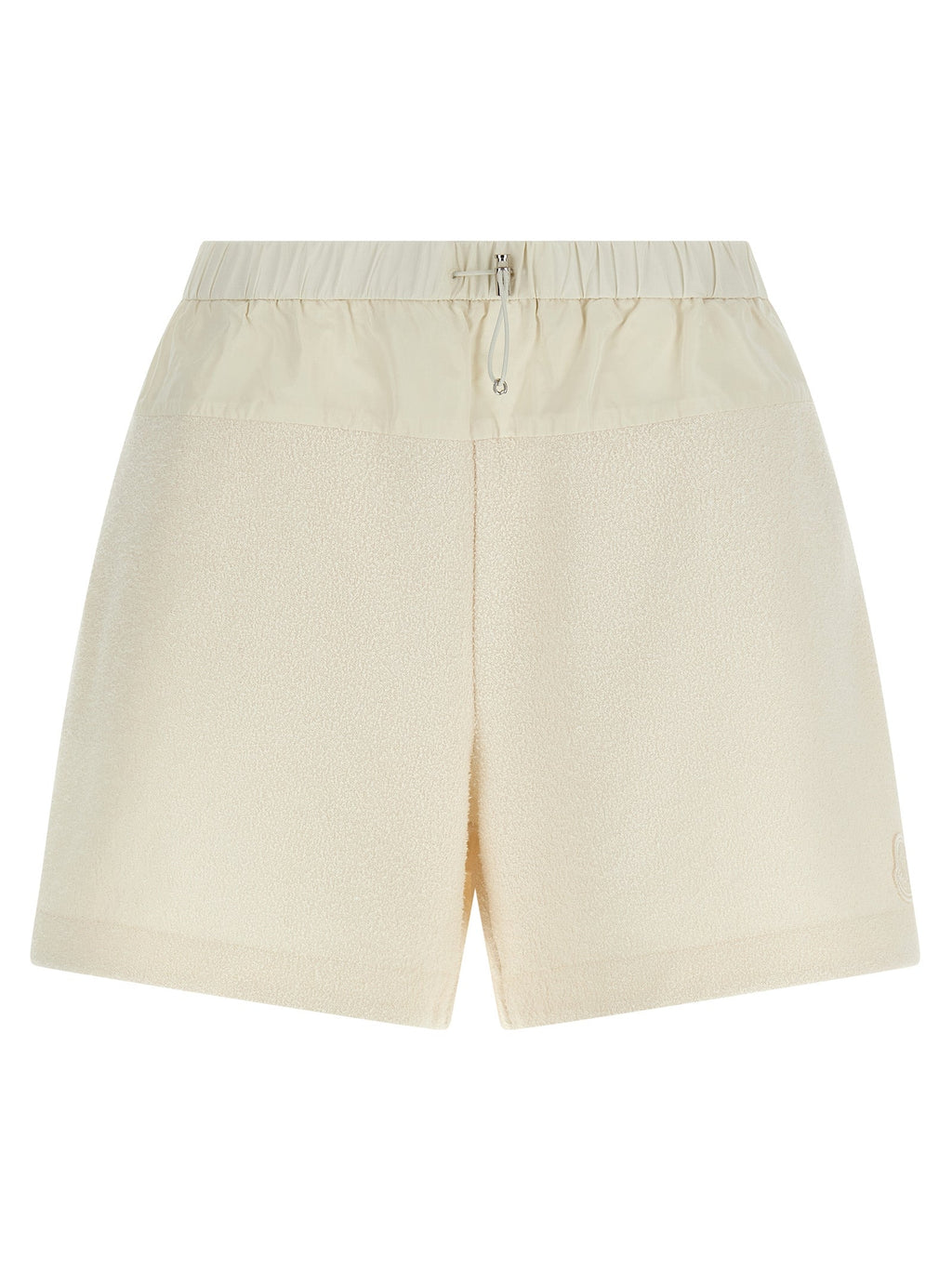 Moncler White Polyester Bermuda Shorts