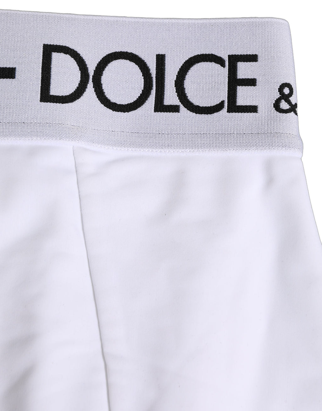 Dolce & Gabbana White Logo Waistband Coulotte Panty Underwear