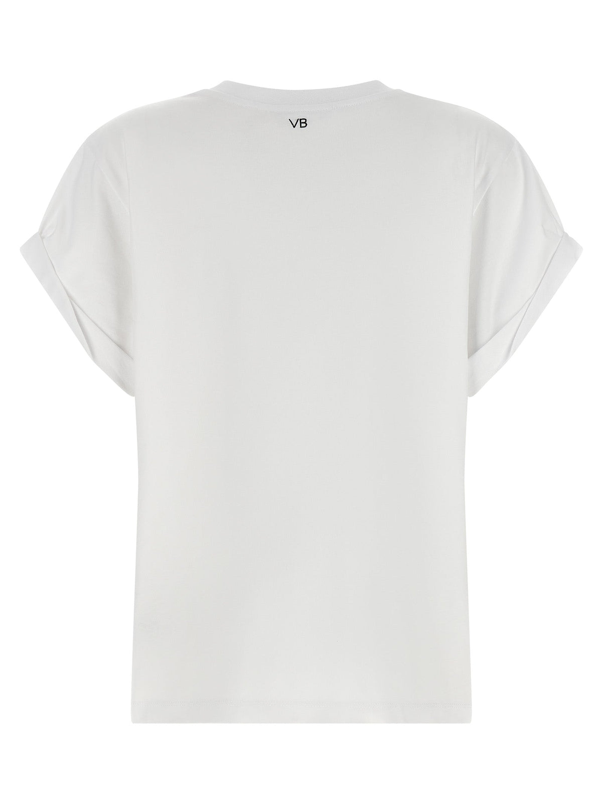 Victoria Beckham White Cotton T-Shirt