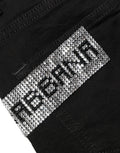 Dolce & Gabbana Black Grace Rhinestone HighWaist Denim Jeans