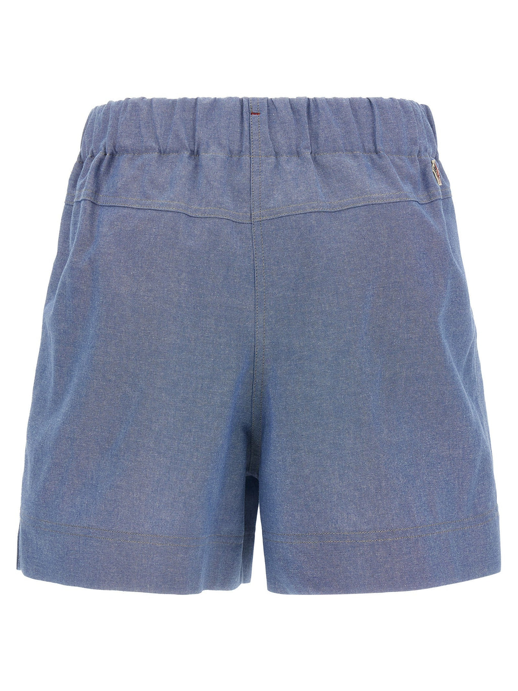 Moncler Grenoble Blue Cotton Bermuda Shorts