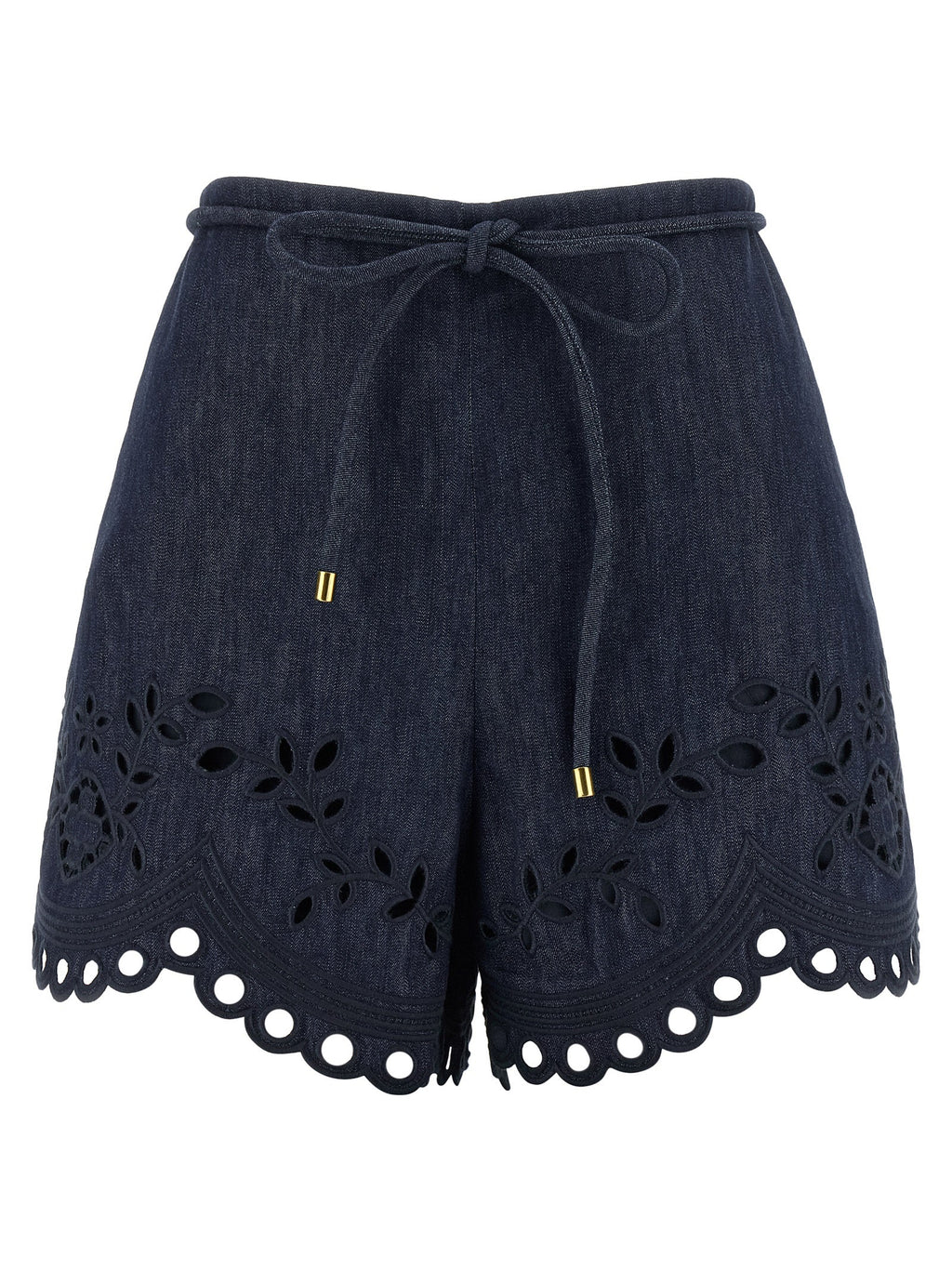 Zimmermann Blue Cotton Bermuda Shorts