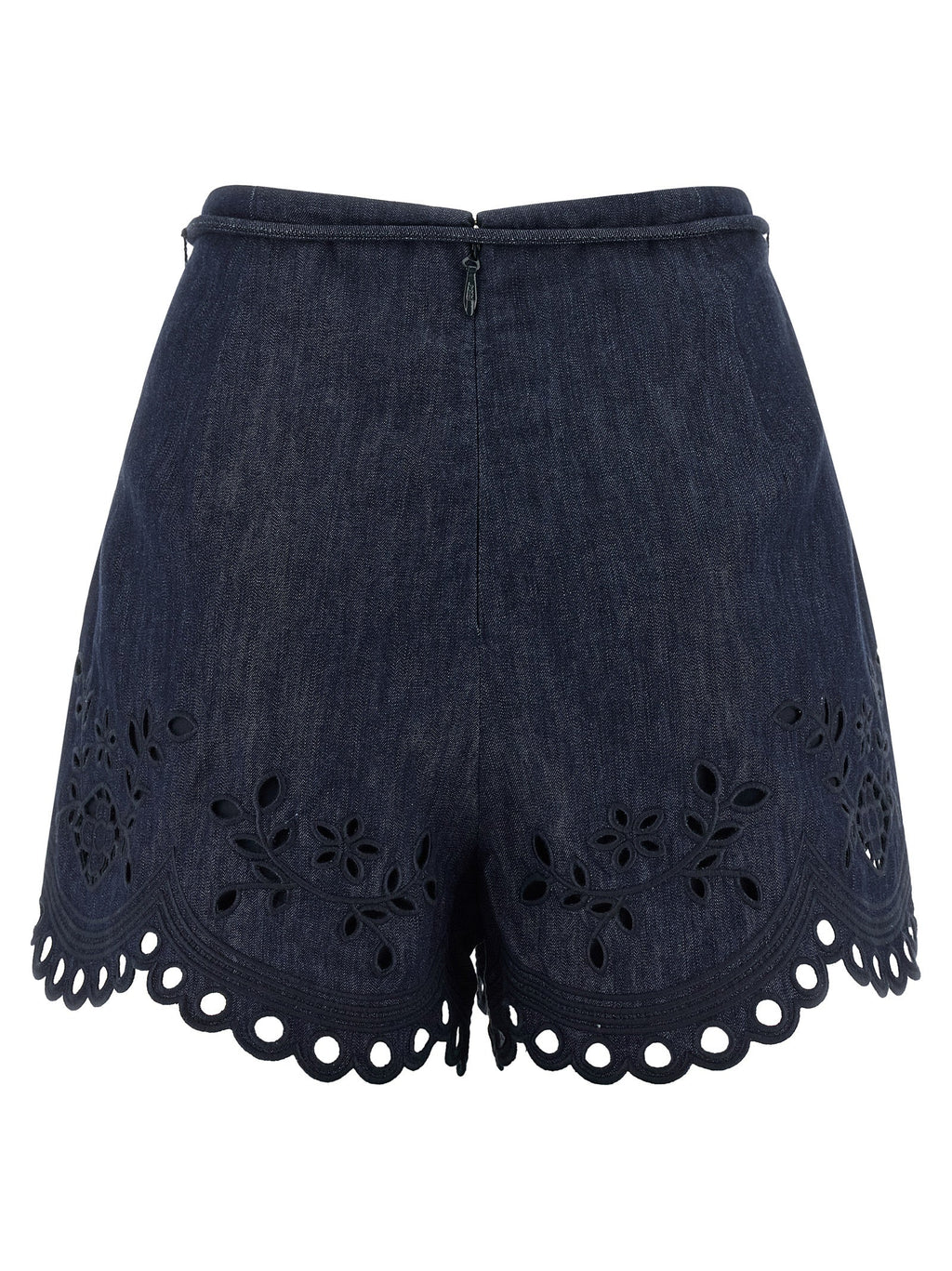 Zimmermann Blue Cotton Bermuda Shorts