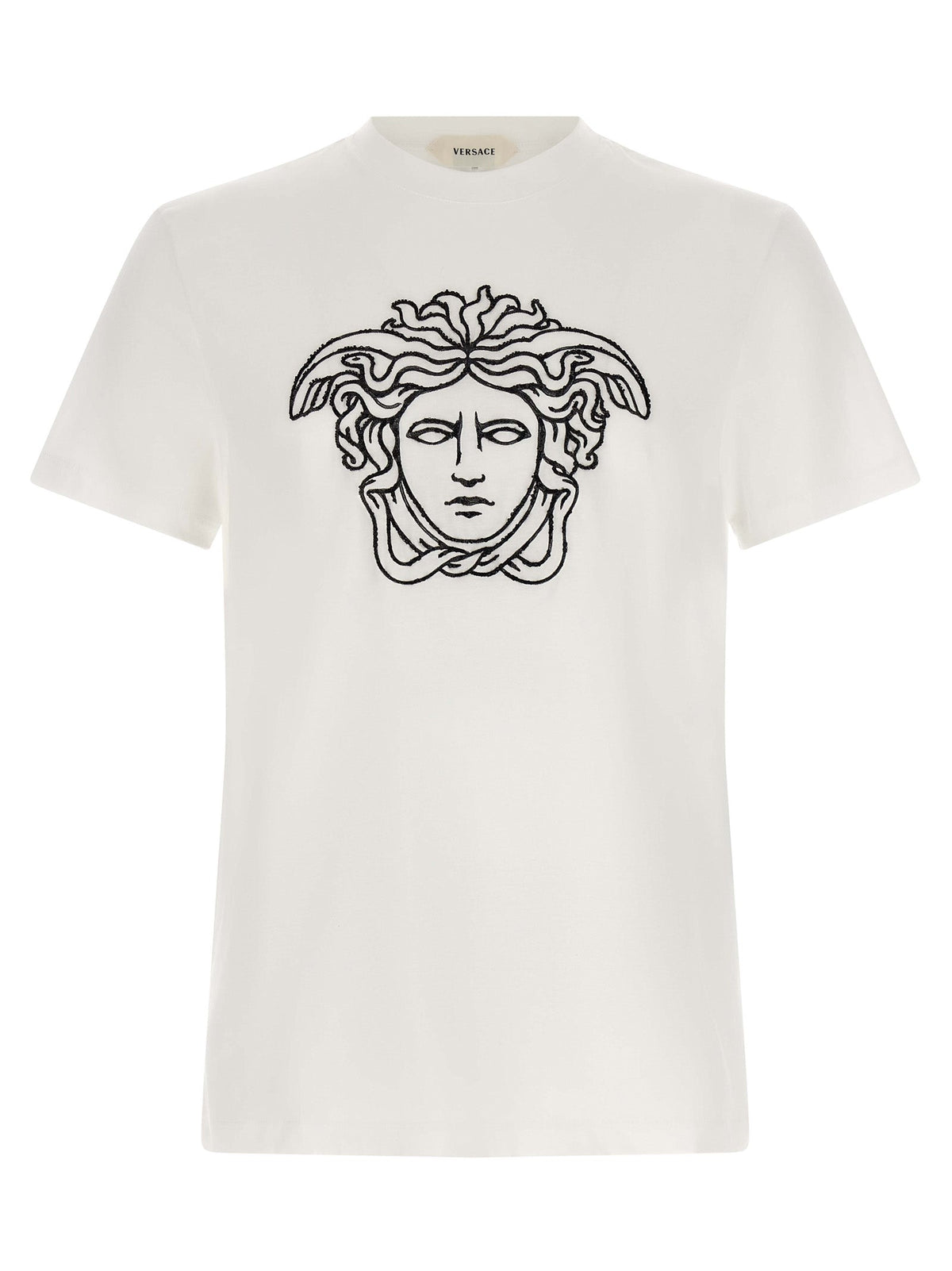 Versace Bicolor Cotton T-Shirt