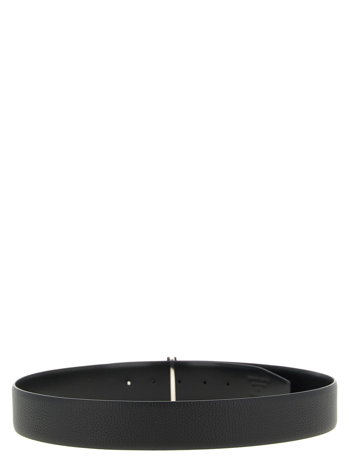 Tom Ford Black Calfskin Regular Belt