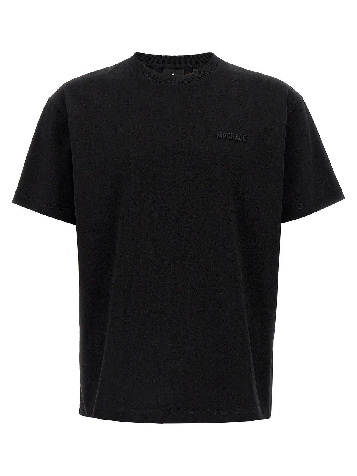 Mackage Black Cotton T-Shirt