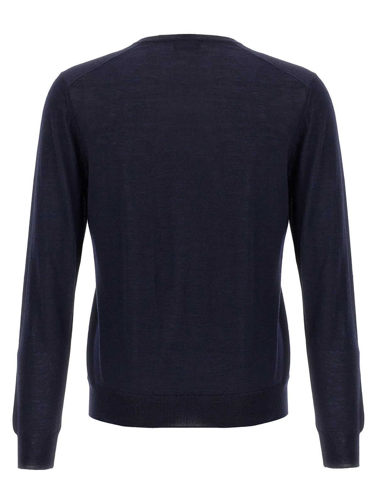 Barba Napoli Blue Wool Cardigan