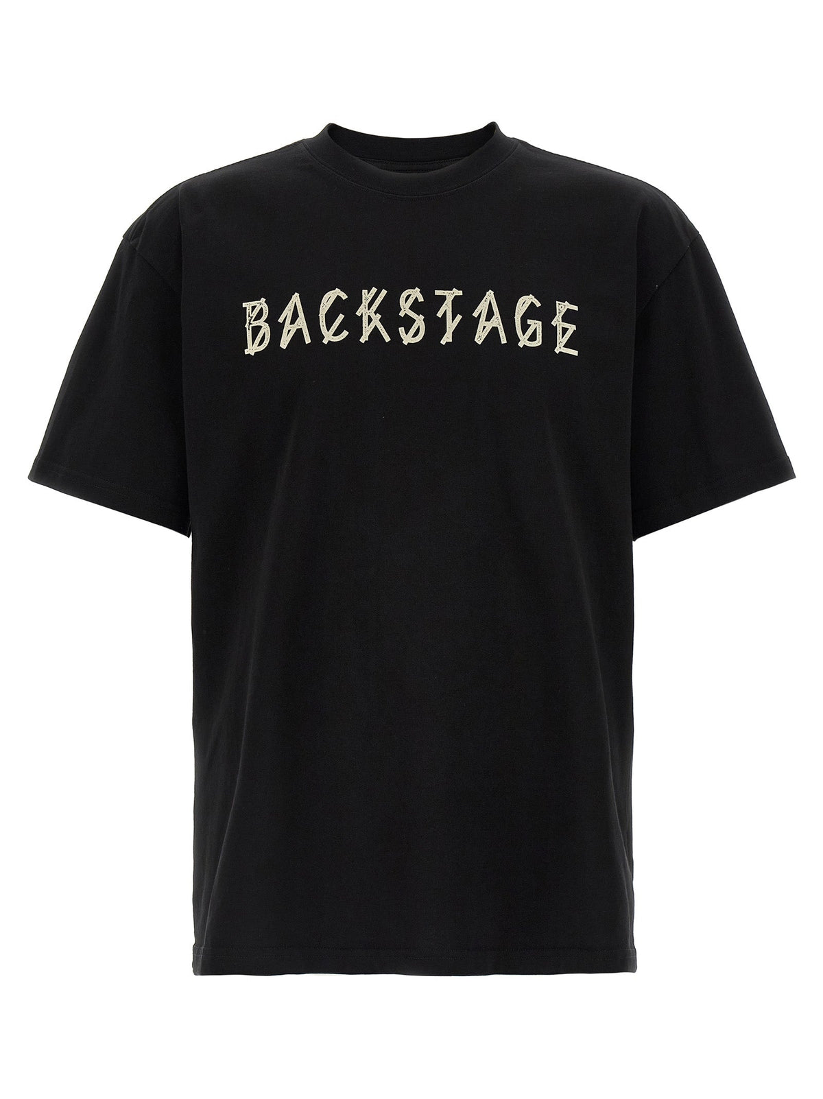 44 Label Group Black Cotton T-Shirt