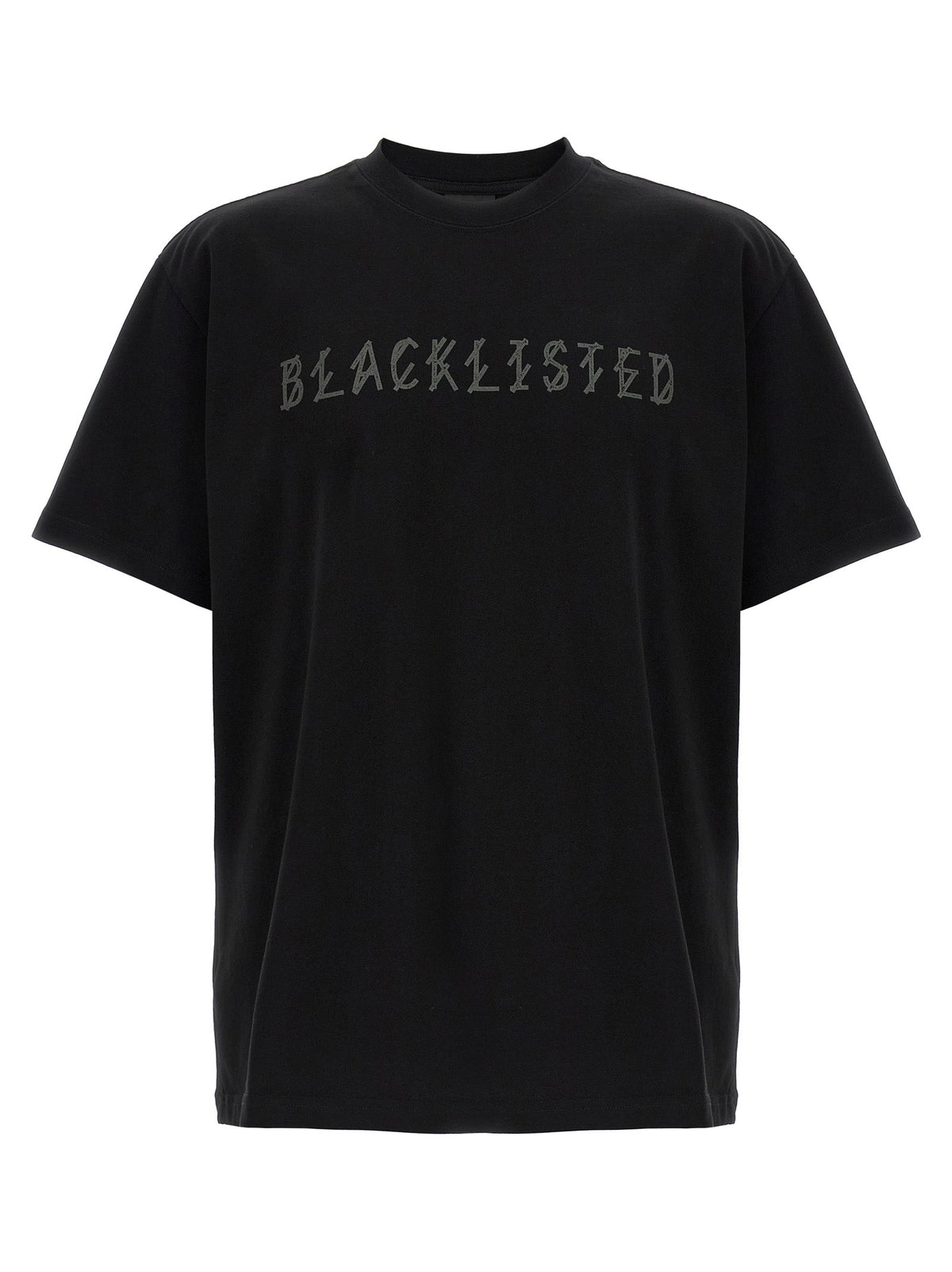 44 Label Group Black Cotton T-Shirt