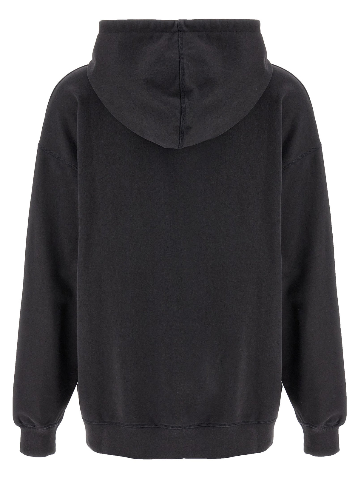 Ganni Gray Organic Cotton Hoodie