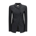 Khaite Black Wool Oves Aries Blazer