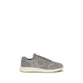 Prada Gray Recycled Polyamide Athletic Sneakers