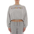Moschino Gray Cotton Sweatshirt