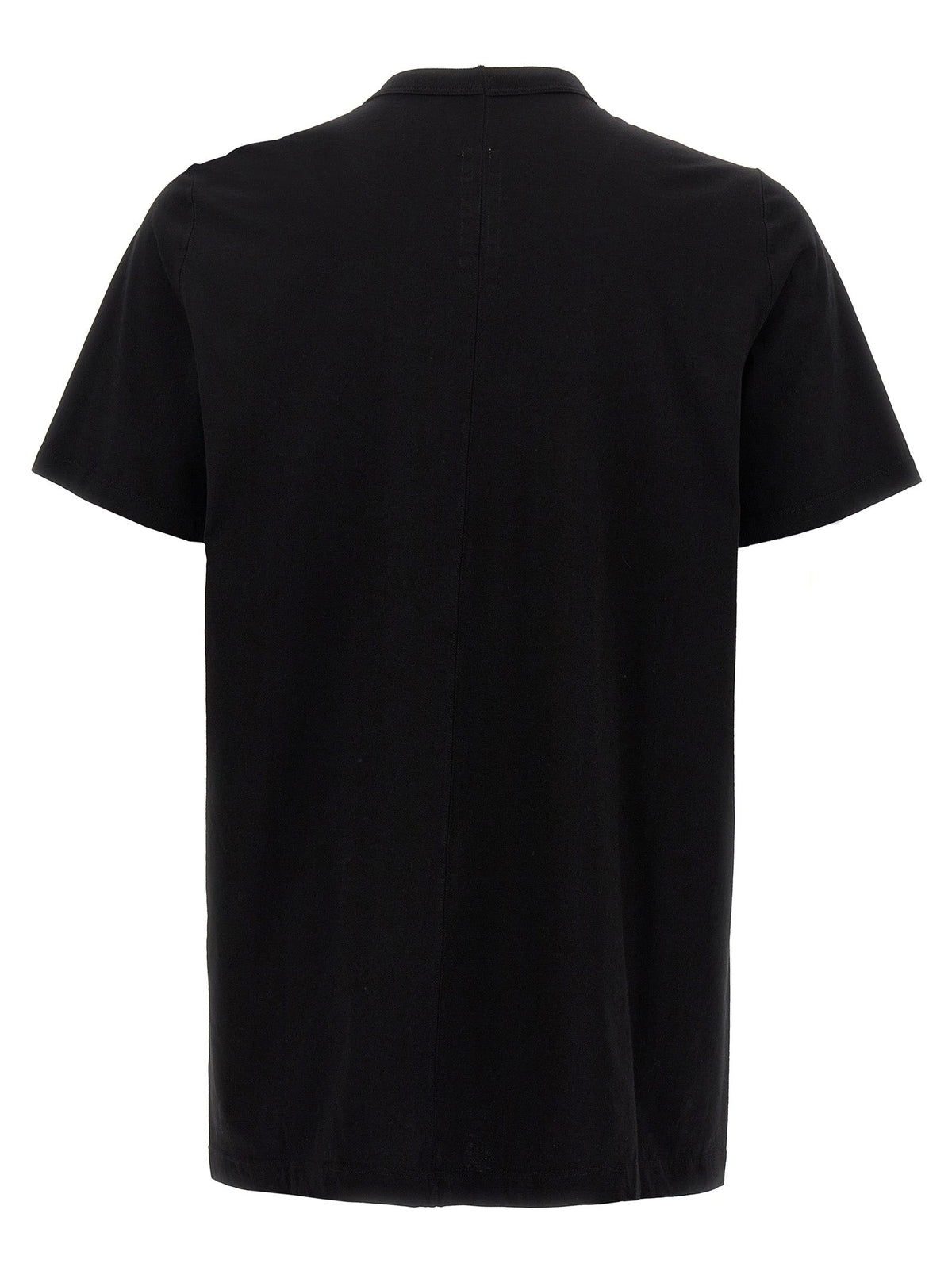 Rick Owens Black Cotton T-Shirt