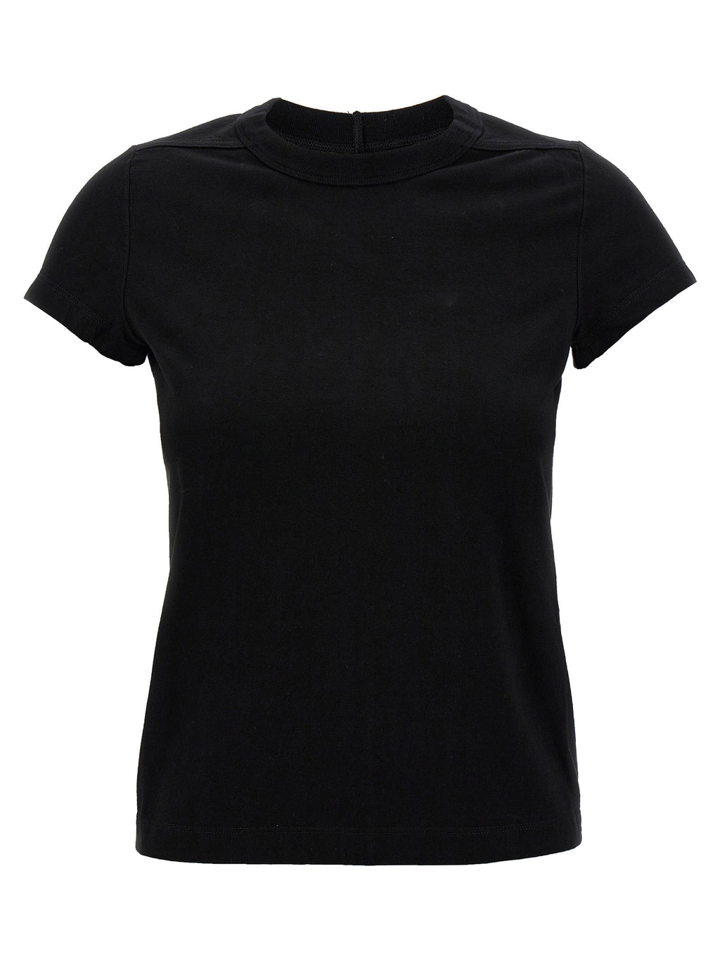 Rick Owens Black Cotton T-Shirt
