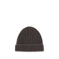 Brunello Cucinelli Brown Cashmere Beanie