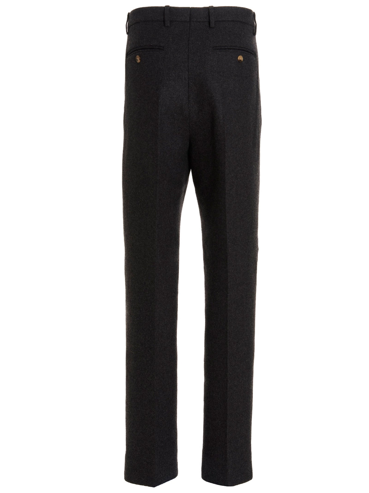 Gucci Gray Wool Dress Pants