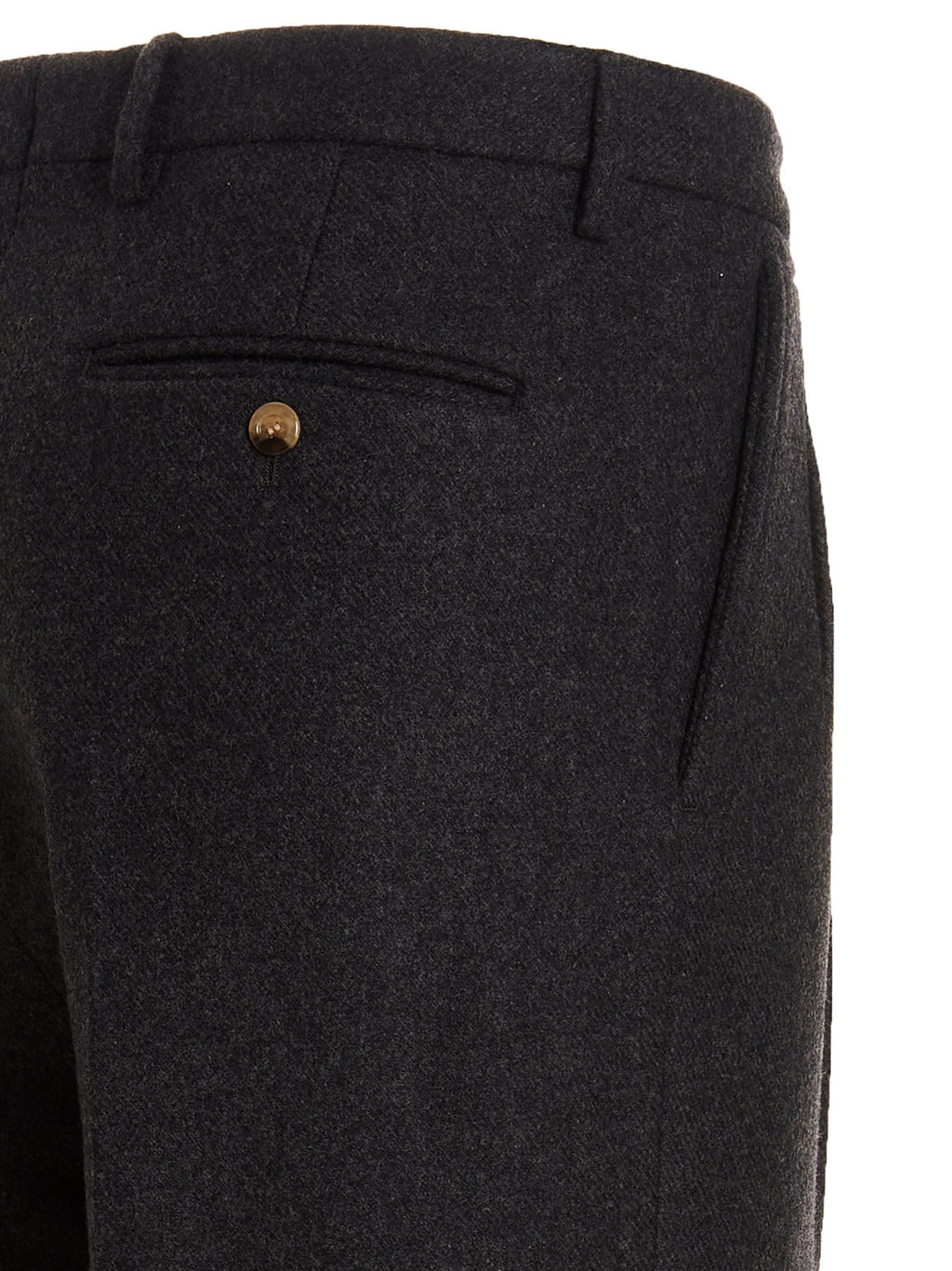 Gucci Gray Wool Dress Pants