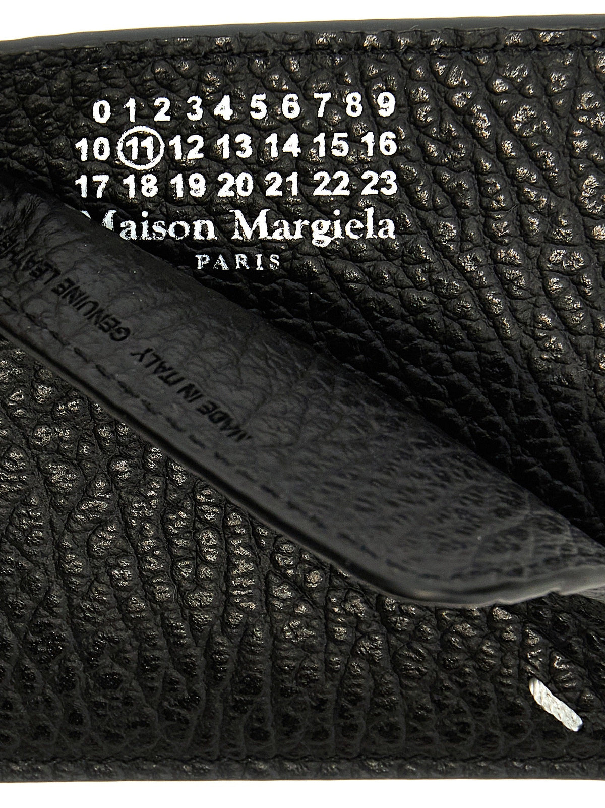 Maison Margiela Black Calfskin Cardholder