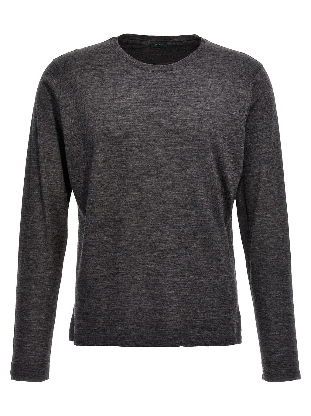 ZANONE Gray Virgin Wool Cardigan