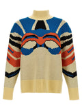 Bluemarble Multicolor Virgin Wool Cardigan