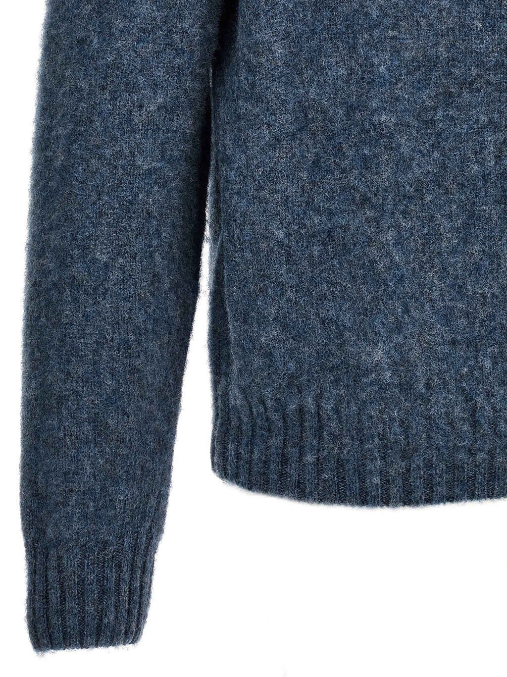 Harmony Blue Wool Cardigan