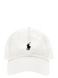 Polo Ralph Lauren White Cotton Cap (Baseball Hat)