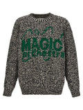 Jil Sander Multicolor Wool Cardigan