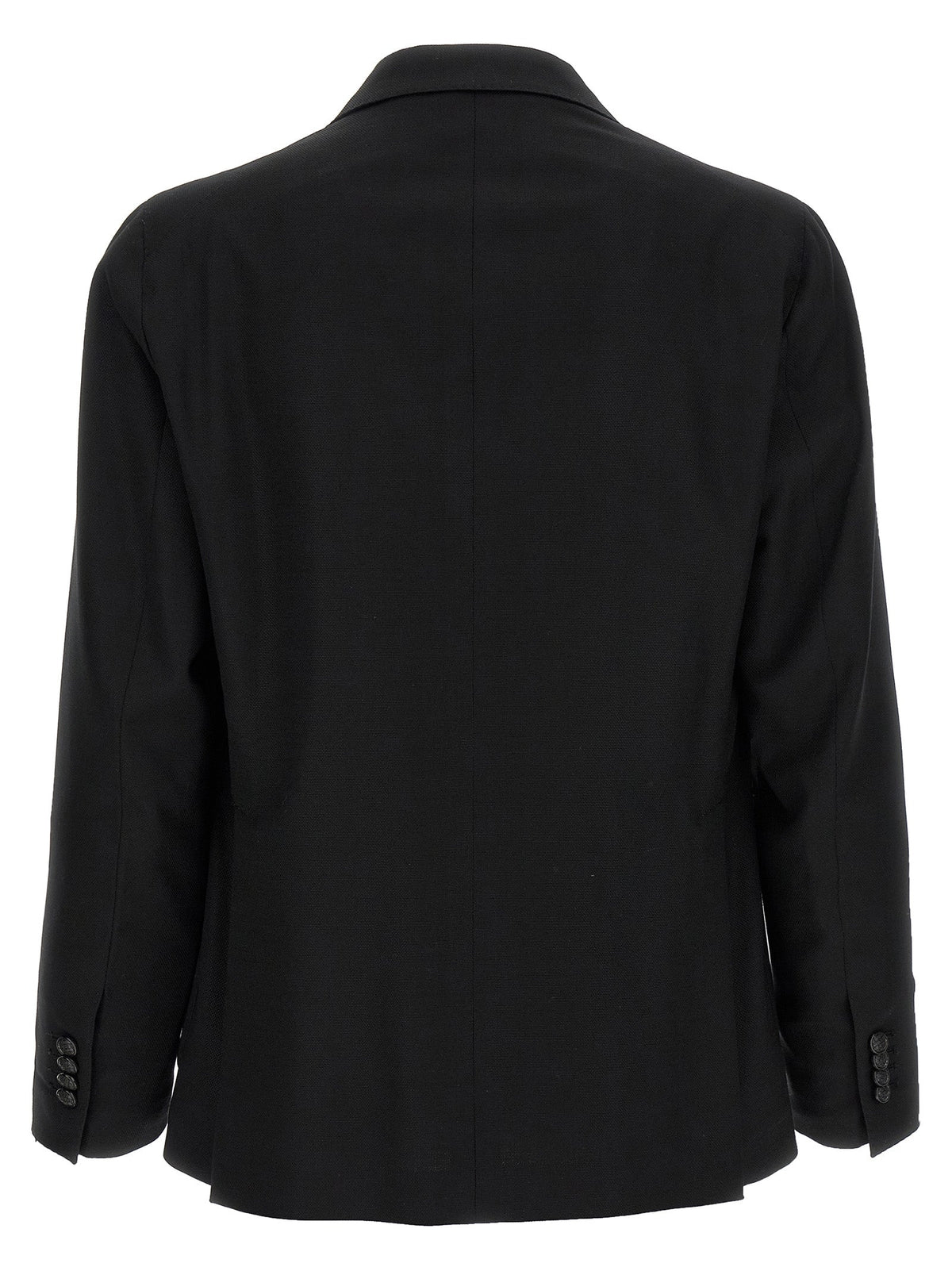Tagliatore Black Virgin Wool Blazer