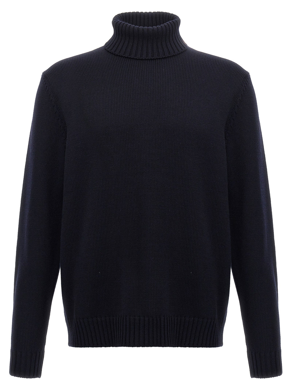 ZANONE Blue Virgin Wool Cardigan