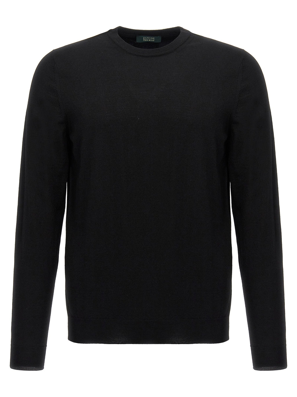 ZANONE Black Virgin Wool Cardigan