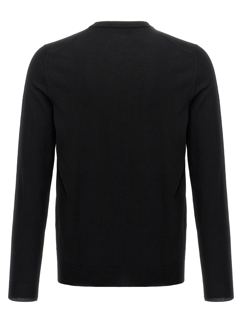 ZANONE Black Virgin Wool Cardigan