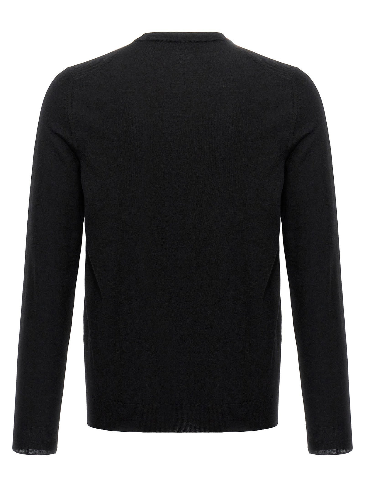 ZANONE Black Virgin Wool Cardigan