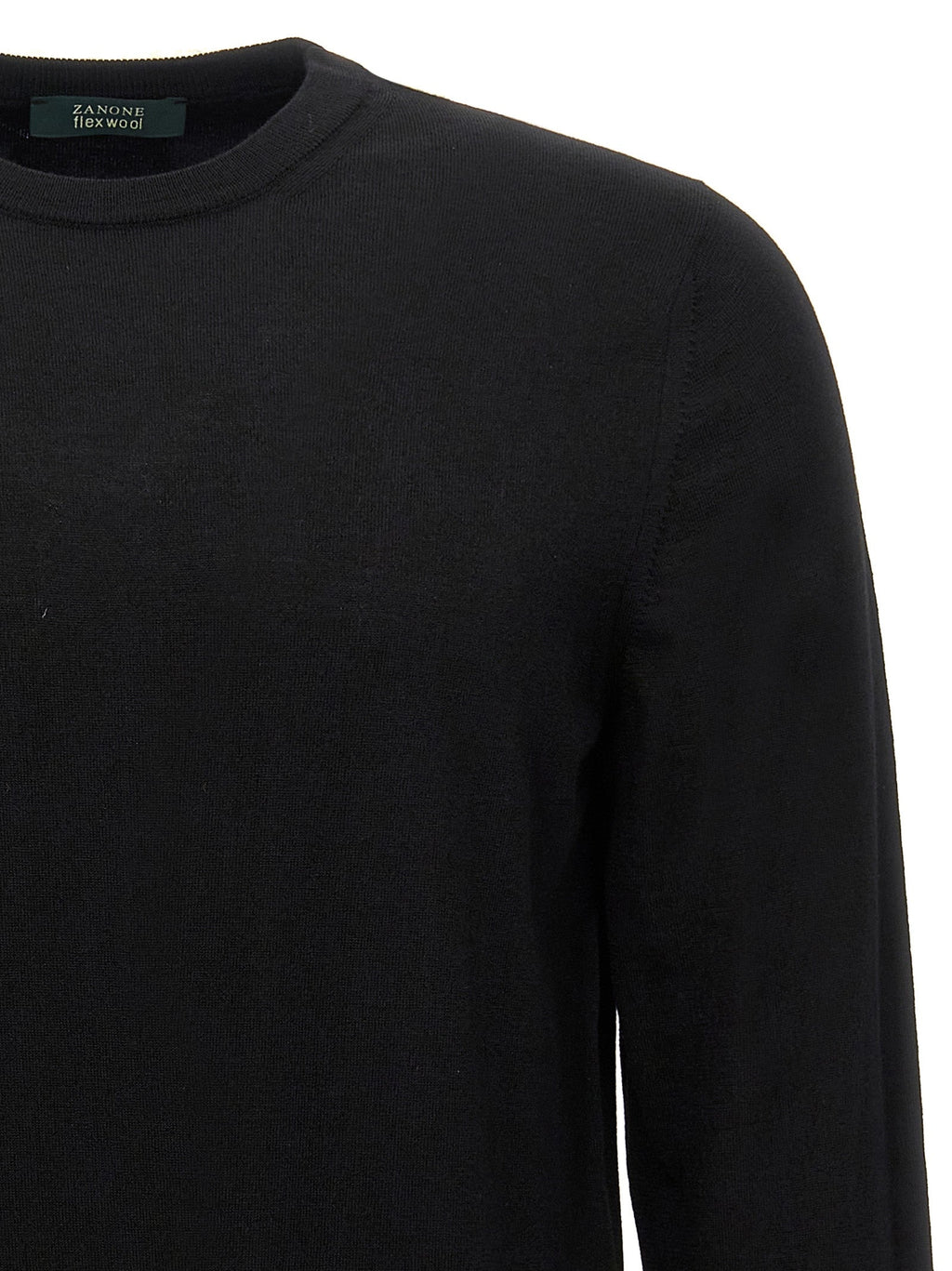 ZANONE Black Virgin Wool Cardigan