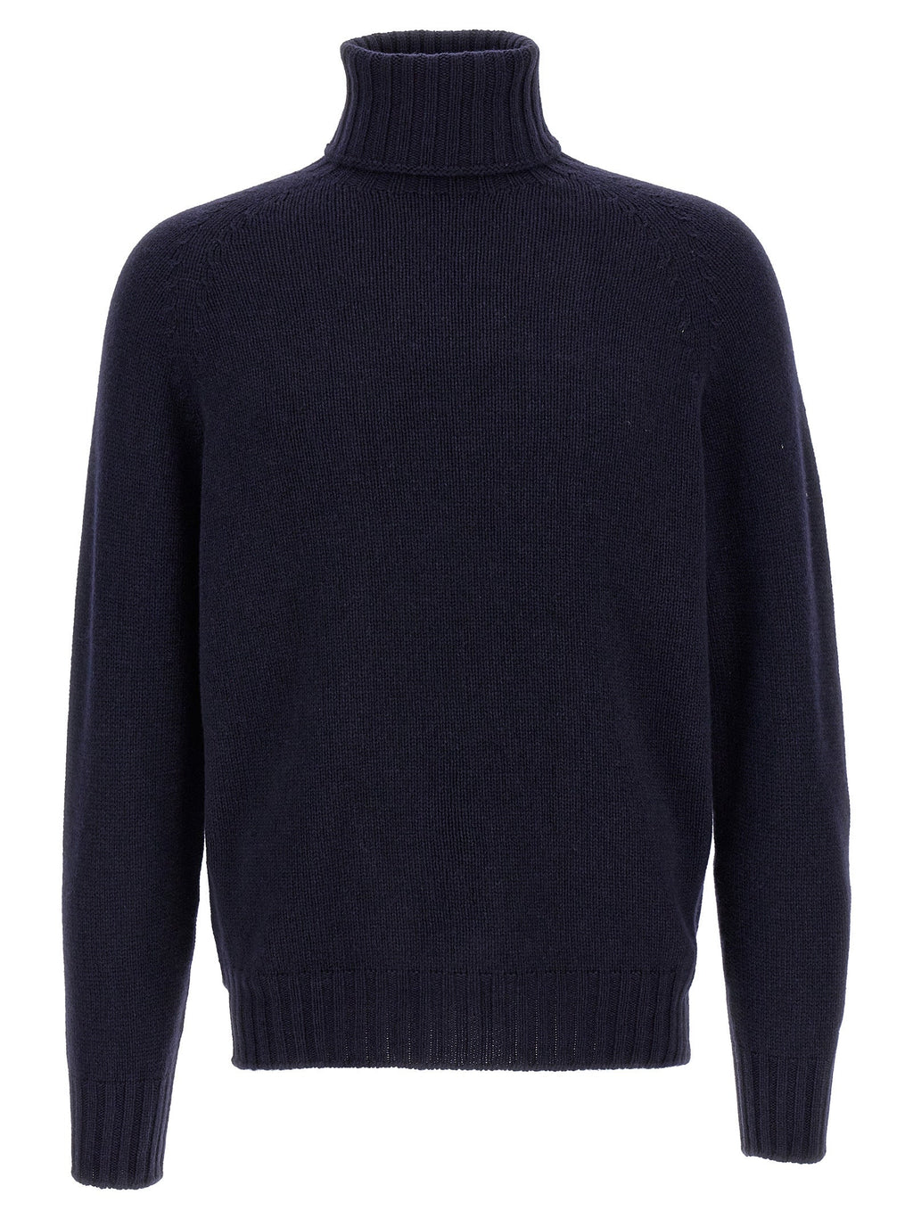 MA'RY'YA Blue Wool Cardigan