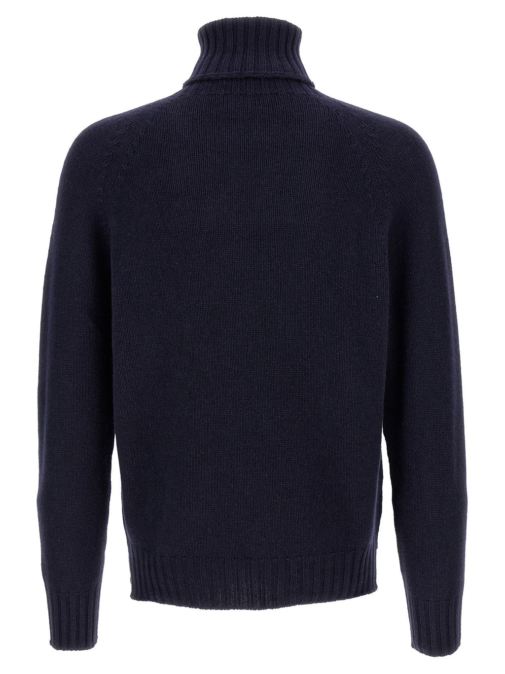 MA'RY'YA Blue Wool Cardigan