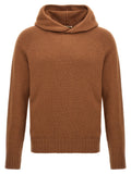 MA'RY'YA Brown Wool Cardigan