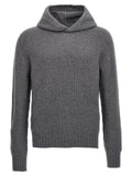 MA'RY'YA Gray Wool Cardigan